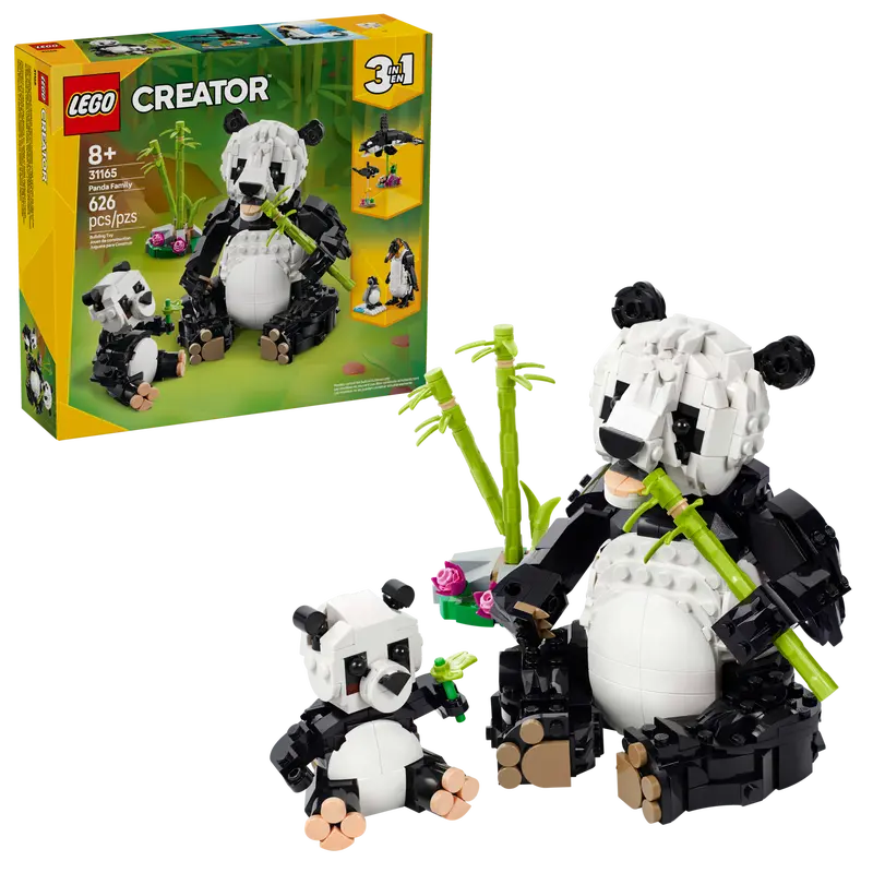 LEGO Creator 31165 Wild Animals: Panda Family