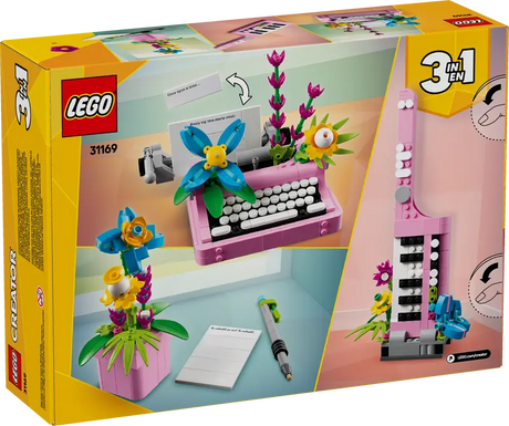 LEGO Creator 31169 Typewriter with Flowers