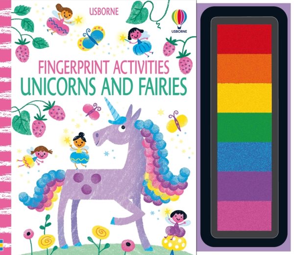 Usborne Fingerprint Activities Unicorns and Fairies