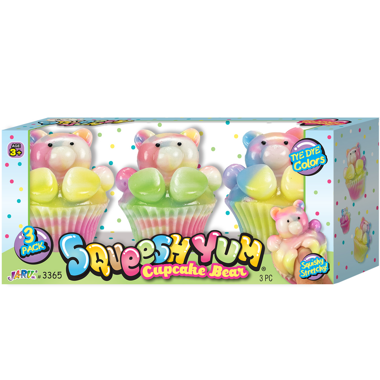 Cupcake Bear- 3 Pk