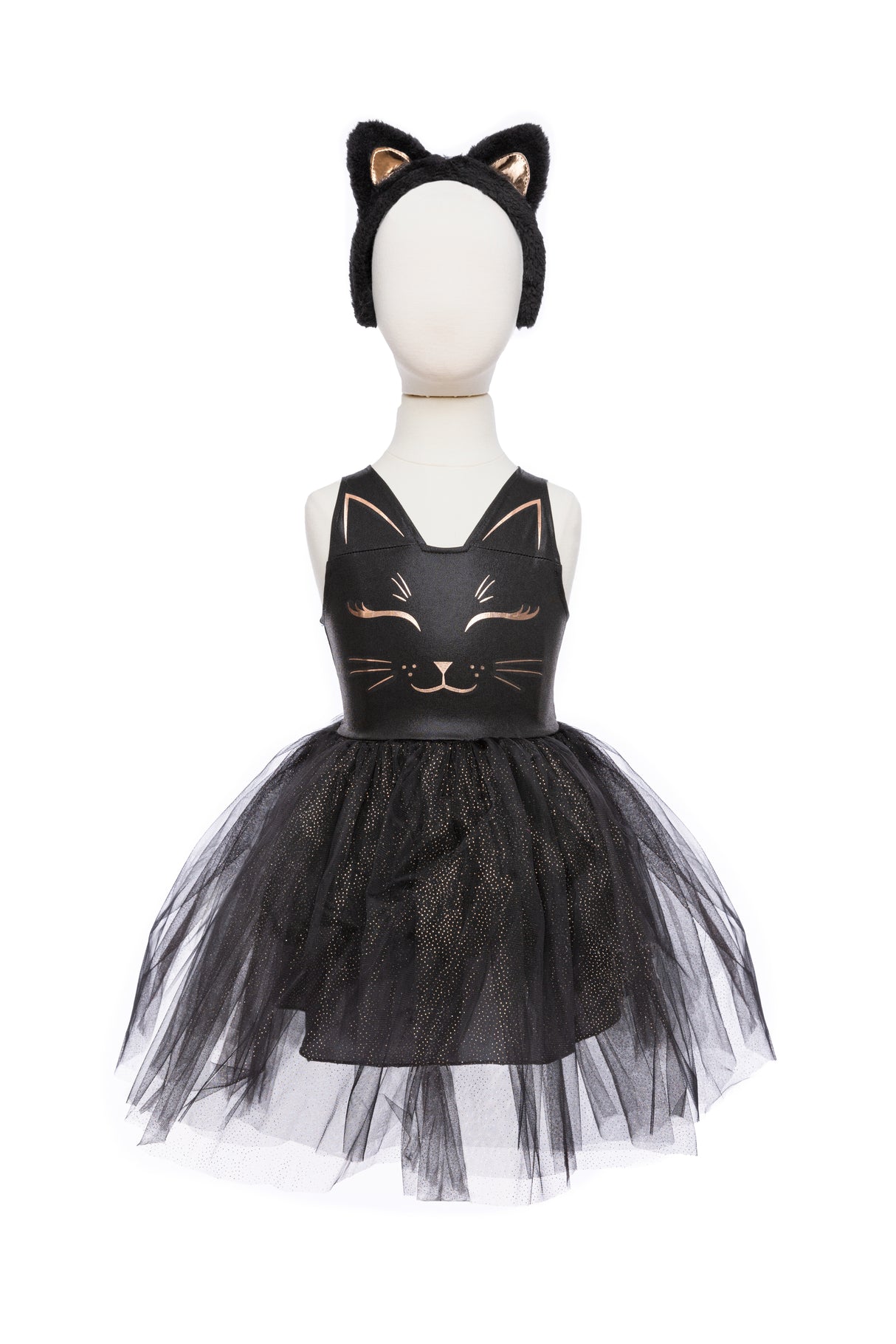 Black Cat Dress and Headpiece 5/6