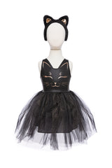 Black Cat Dress and Headpiece 5/6