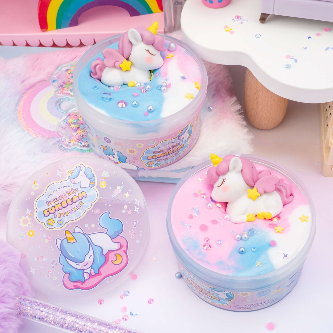 Unicorn Tales Sunbeam Serenade Butter Dome Kawaii Slime