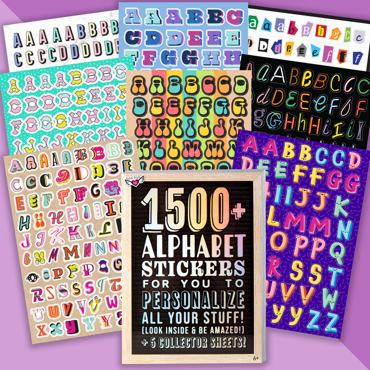 Alphabet Sticker Book