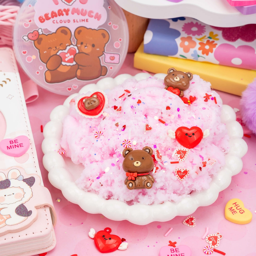 I Love You Beary Much Cloud Kawaii Slime