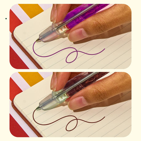 Lifelines Scented Lava Pen Set Violet/Brown