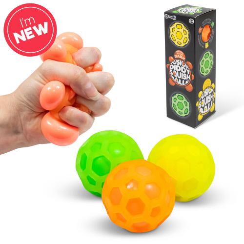 Scrunchems Fusion Diddy Squish Balls - 3pk