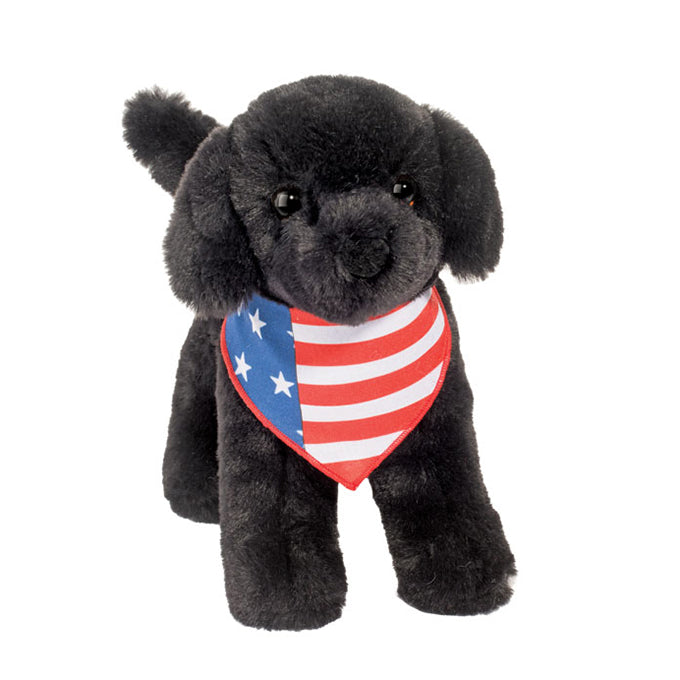 Liberty Black Lab w/ Flag Bandana – Turner Toys
