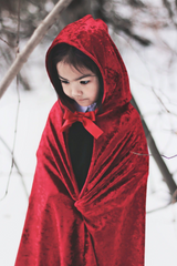 Little Red Riding Hood Cape, Size 5-6