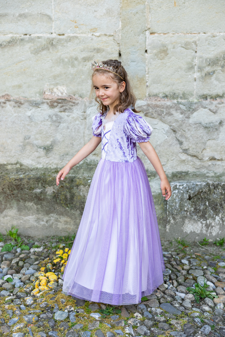 Velvety Soft Once Upon a Tower Princess, Size 5-6