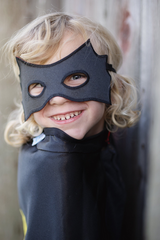 Reversible Spider/Bat Cape & Mask, Size 3-4
