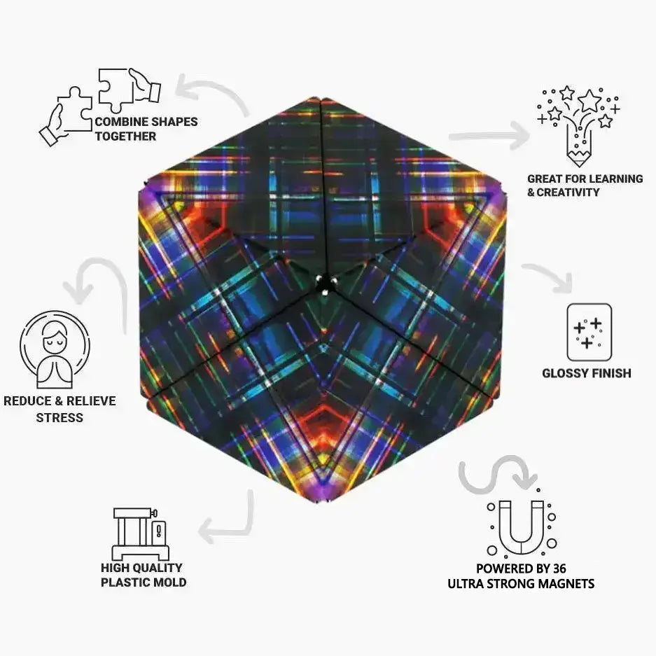 Shashibo Artist Series - Disco Plaid