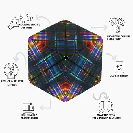 Shashibo Artist Series - Disco Plaid