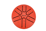 3" Steel Tongue Drum Red
