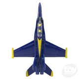 Die-Cast Pull Back F-18 Blue Angel 6.5"