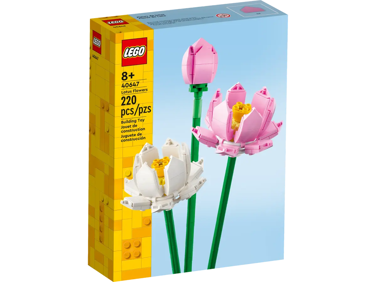 LEGO Flowers 40647 Lotus Flowers