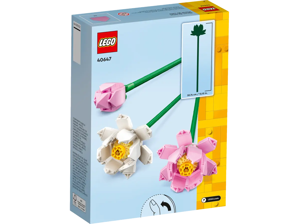LEGO Flowers 40647 Lotus Flowers