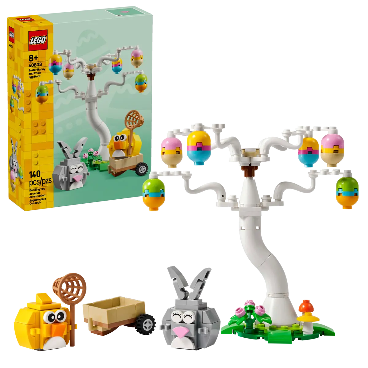 LEGO Novelty 40808 Easter Bunny and Chick Egg Hunt