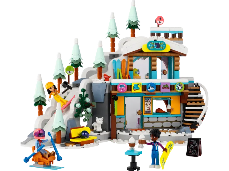 LEGO Friends 41756 Holiday Ski Slope & Cafe