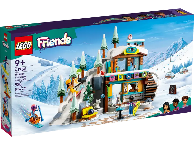 LEGO Friends 41756 Holiday Ski Slope & Cafe