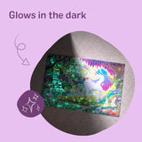 Glow In The Dark Unicorn Floor Puzzle