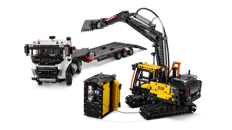 LEGO Technic 42175 Volvo FMX Truck & EC230 Electric Excavator
