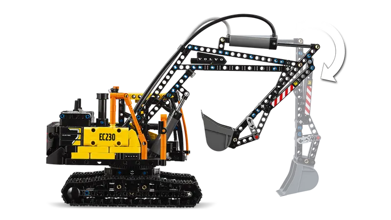 LEGO Technic 42175 Volvo FMX Truck & EC230 Electric Excavator