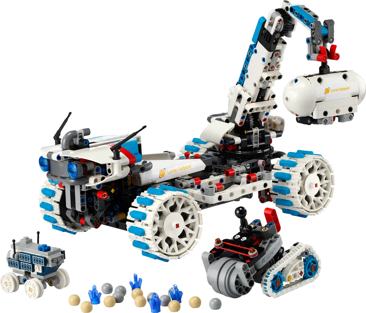 LEGO Technic 42211 Lunar Outpost Moon Rover Space Vehicle