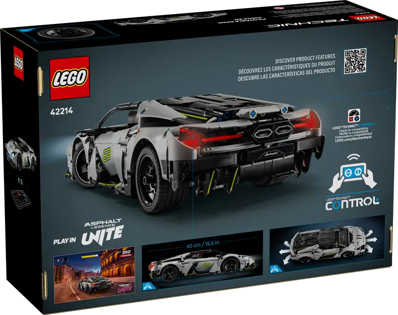LEGO Technic 42214 Lamborghini Revuelto Super Sports Car