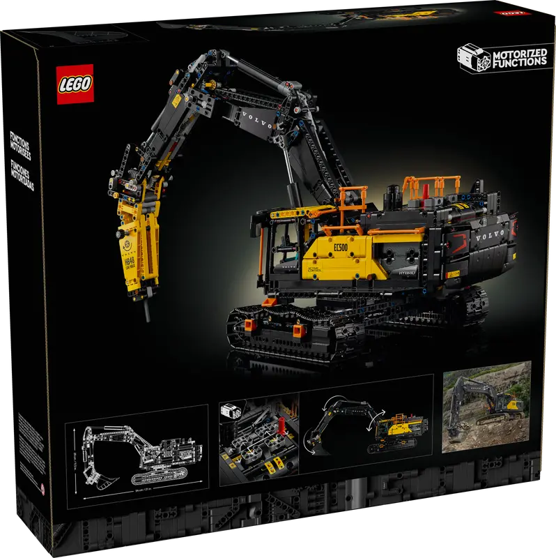 LEGO Technic 42215 Volvo EC500 Hybrid Excavator