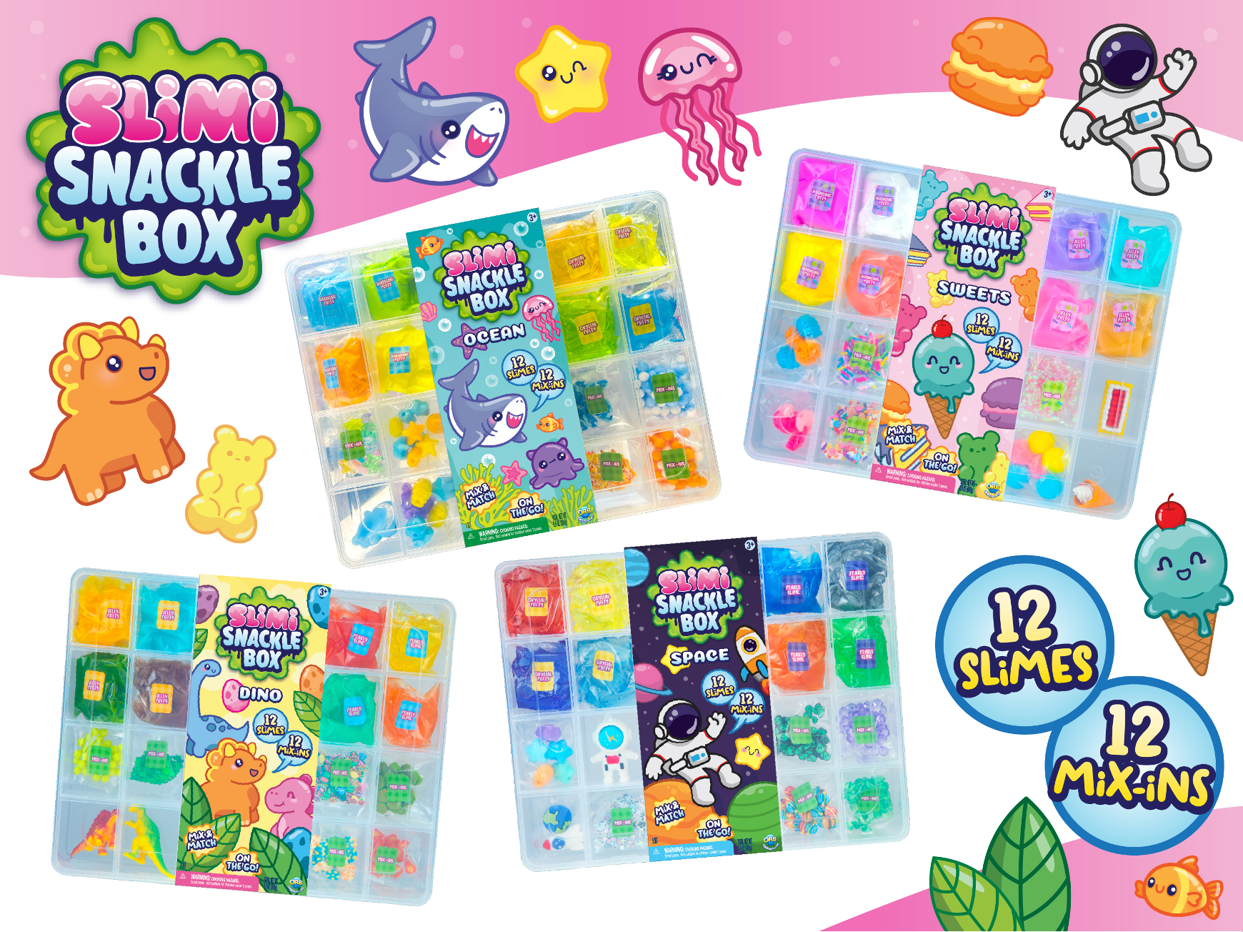Slimi Snackle Box- Sweets – Turner Toys