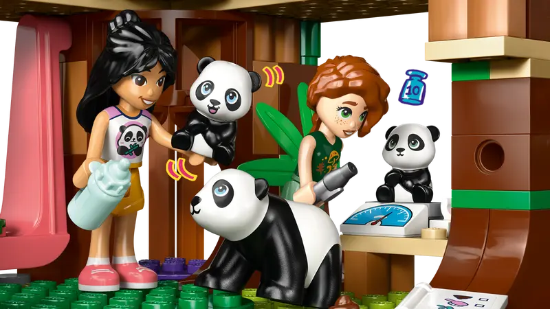 LEGO Friends 42648 Panda Sanctuary Animal Care