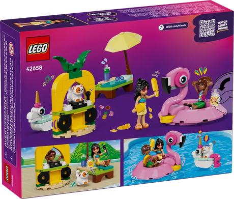 LEGO Friends 42658 Unicorn & Flamingo Pool Party