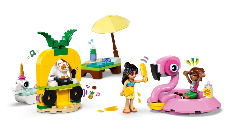 LEGO Friends 42658 Unicorn & Flamingo Pool Party