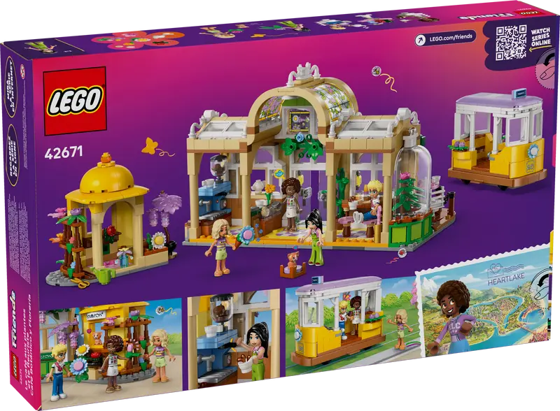 LEGO Friends 42671 Plant Cafe & Flower Shop