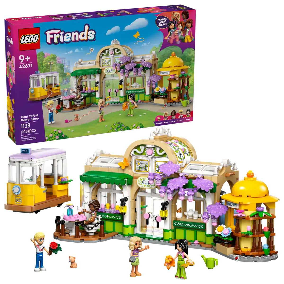 LEGO Friends 42671 Plant Cafe & Flower Shop