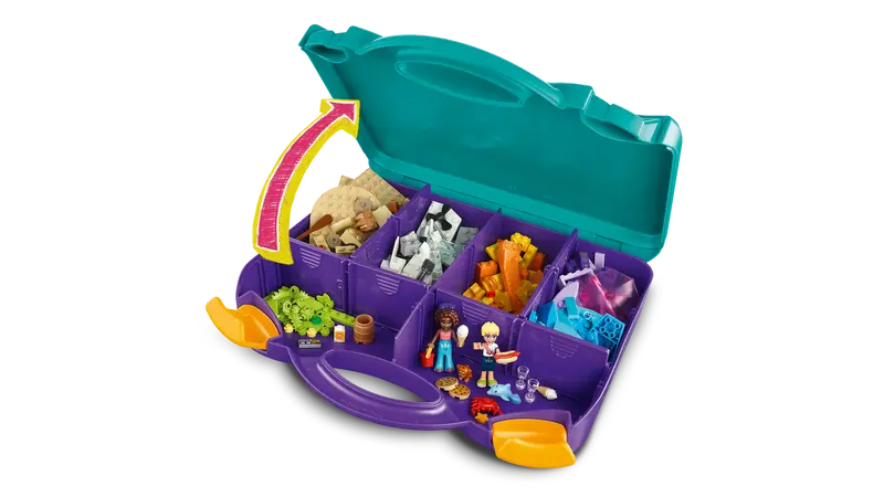 LEGO Friends 42672 Creative Beach and Travel Suitcase