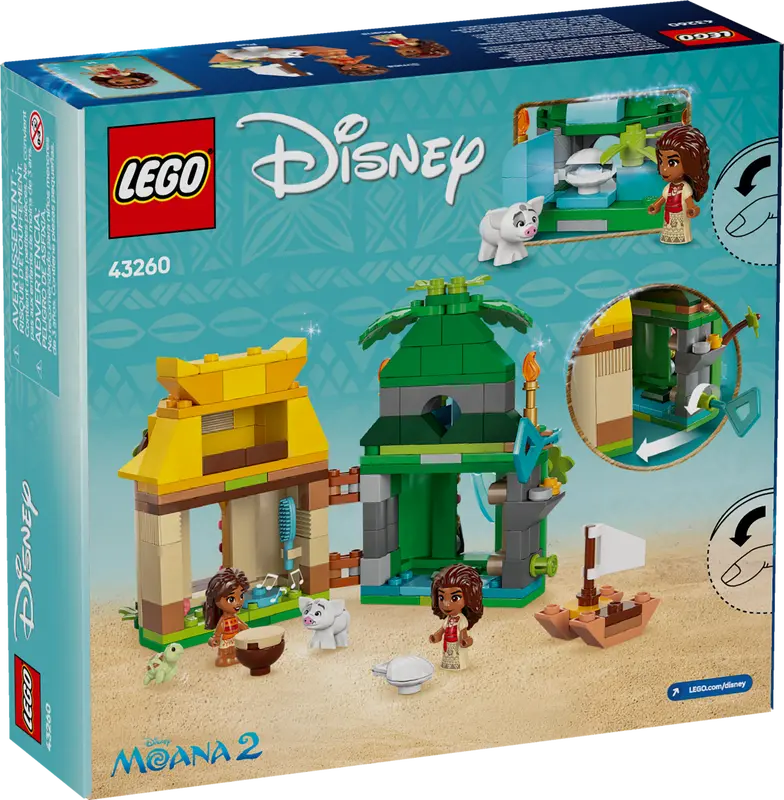 LEGO Disney 43260 Moanas Island Fun