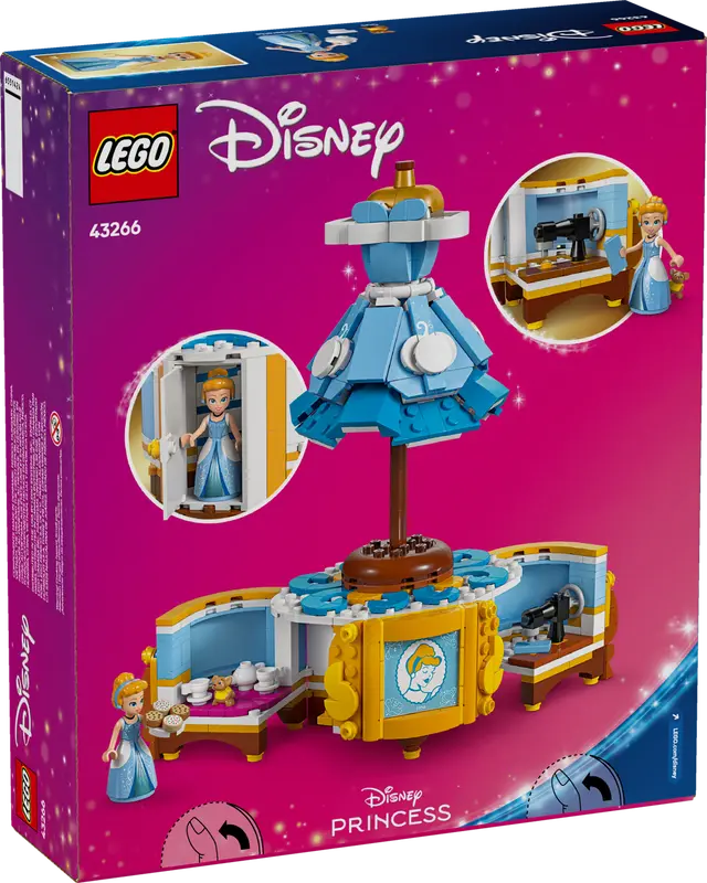 LEGO Disney 43266 Cinderellas Dress