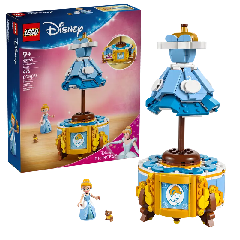 LEGO Disney 43266 Cinderellas Dress