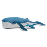 Les Ptipotos: Whale Mom and Baby - Blue