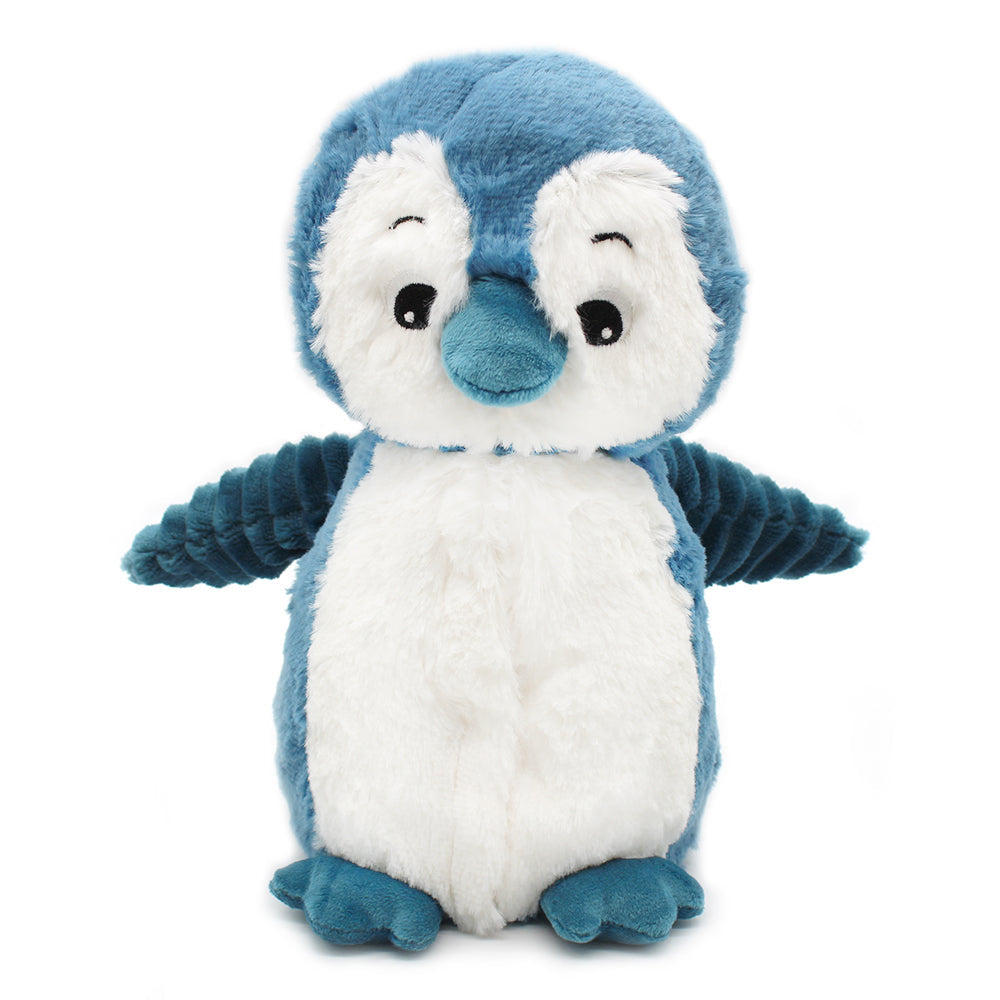 Les Ptipotos: Penguin Mom and Baby - Blue
