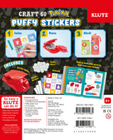 Klutz Pokemon Color-In 3D Puffy Stickers