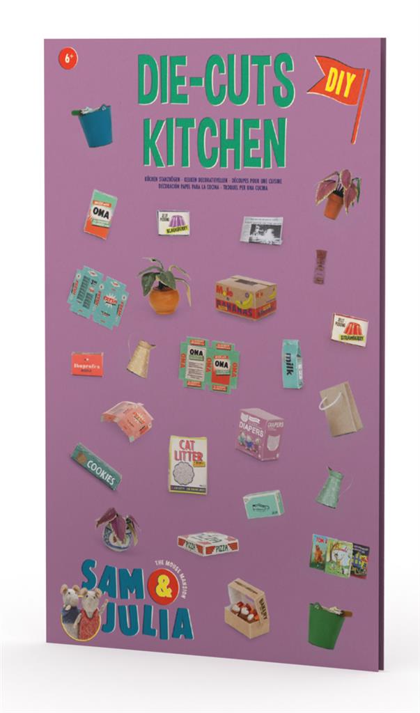 Sam & Julia Die-Cut Prints Kitchen