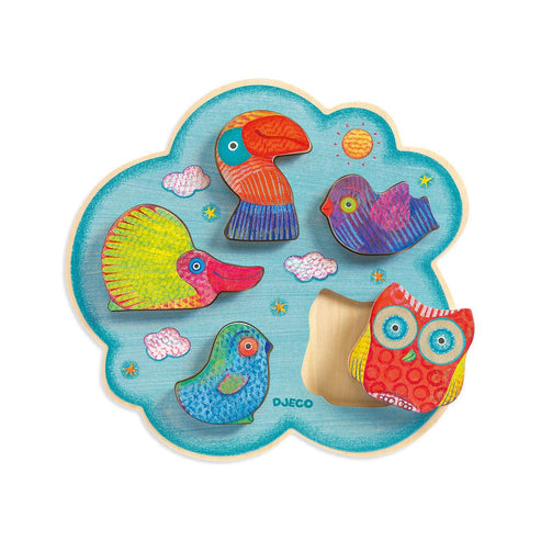 Djeco Wooden Puzzles Toucanco