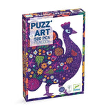 Djeco Puzz'Art Peacock 500pcs
