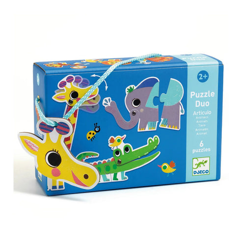 Djeco Puzzle Duo Articulo Animals