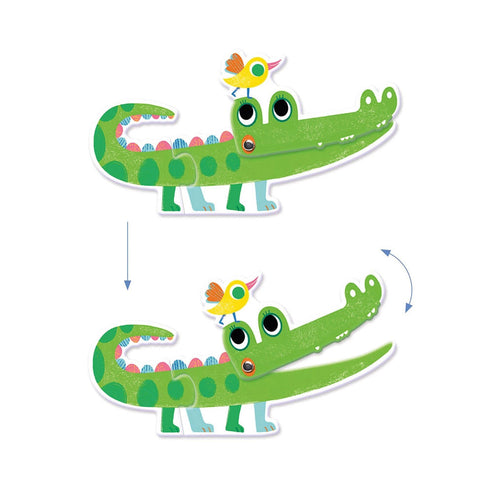 Djeco Puzzle Duo Articulo Animals