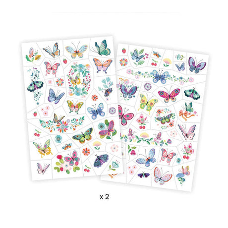 Djeco Tattoos Dream Butterflies