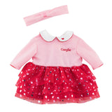 Corolle Dress & Headband Heart Petals 14" Doll